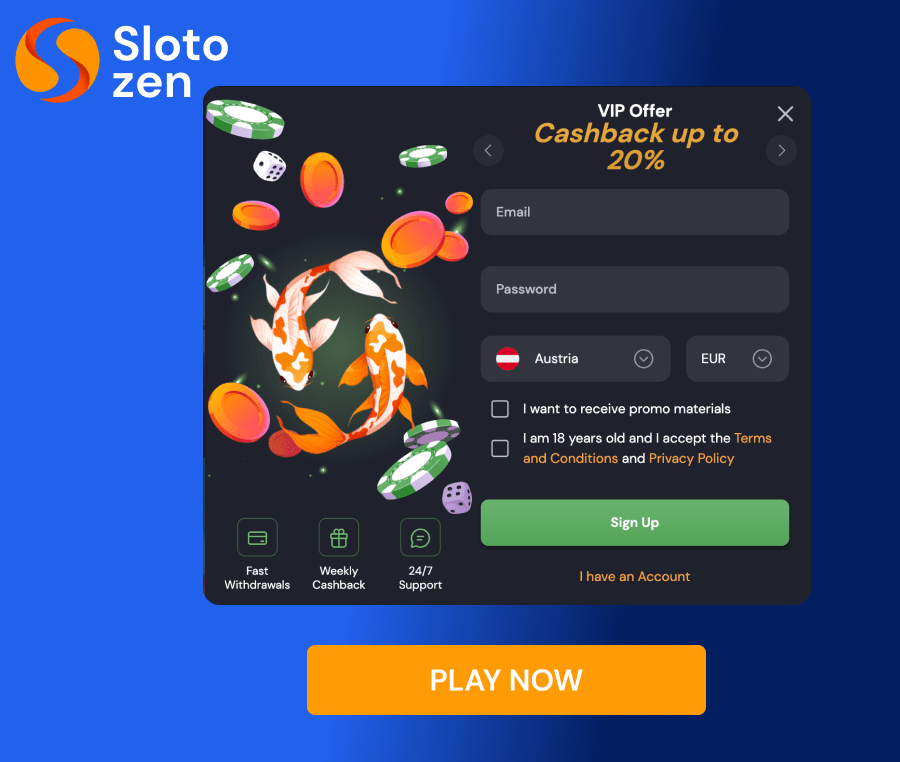slotozen sign up
